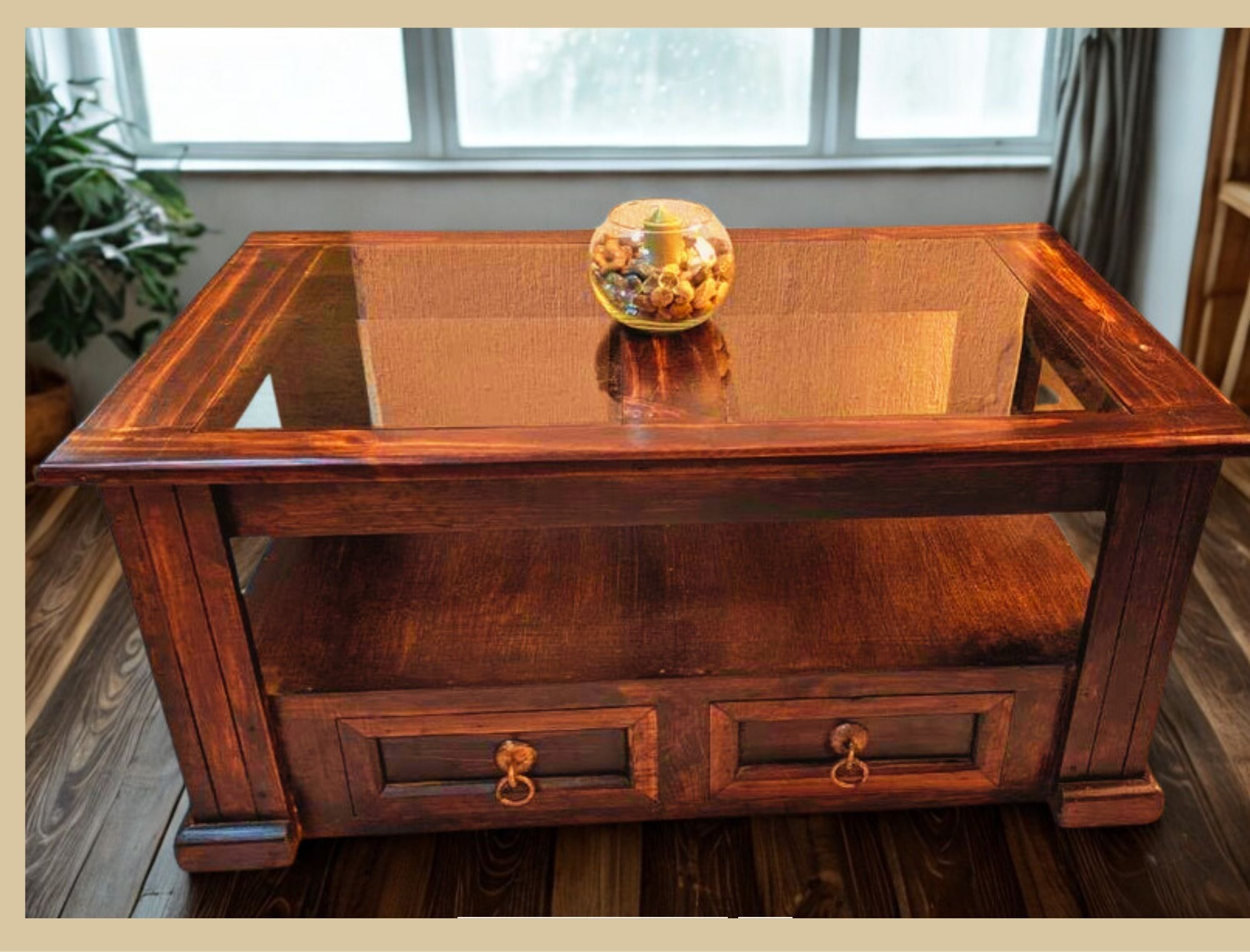 mesa de centro colonial  